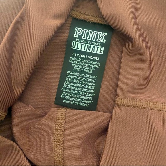 PINK ULTIMATE Victoria Secret Lot of (2) Women’s Biker Running Shorts Sz Small - Picture 4 of 6